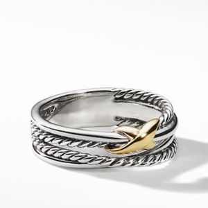 NWT David Yurman X Crossover Ring Size 6.5